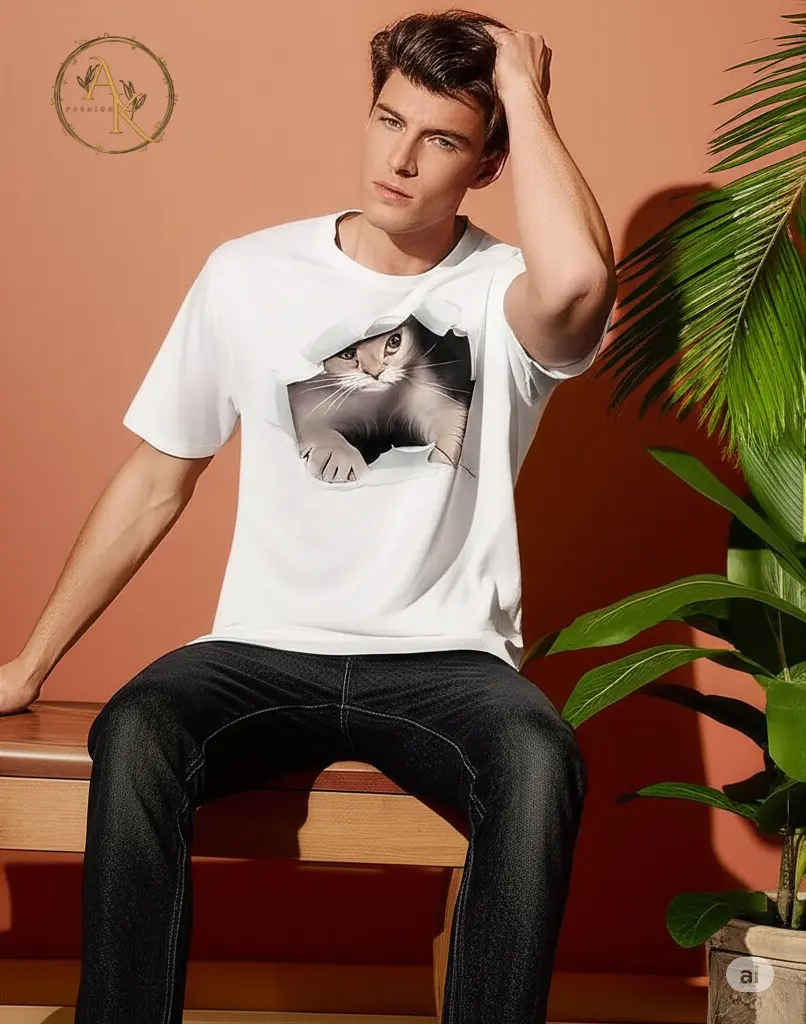 Printed T shirt